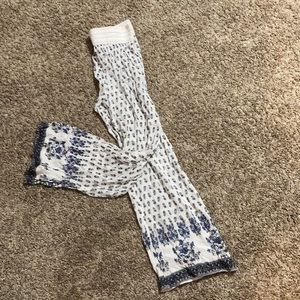 nice floral loose pants